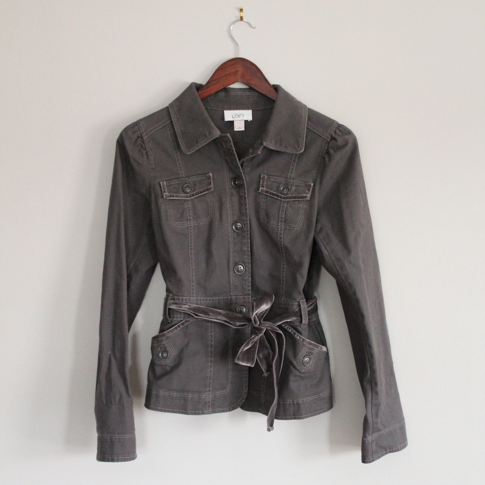 LOFT Gray Jacket